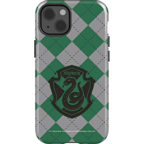 Wizarding World Harry Potter Slytherin Crest iPhone 15 Impact Case